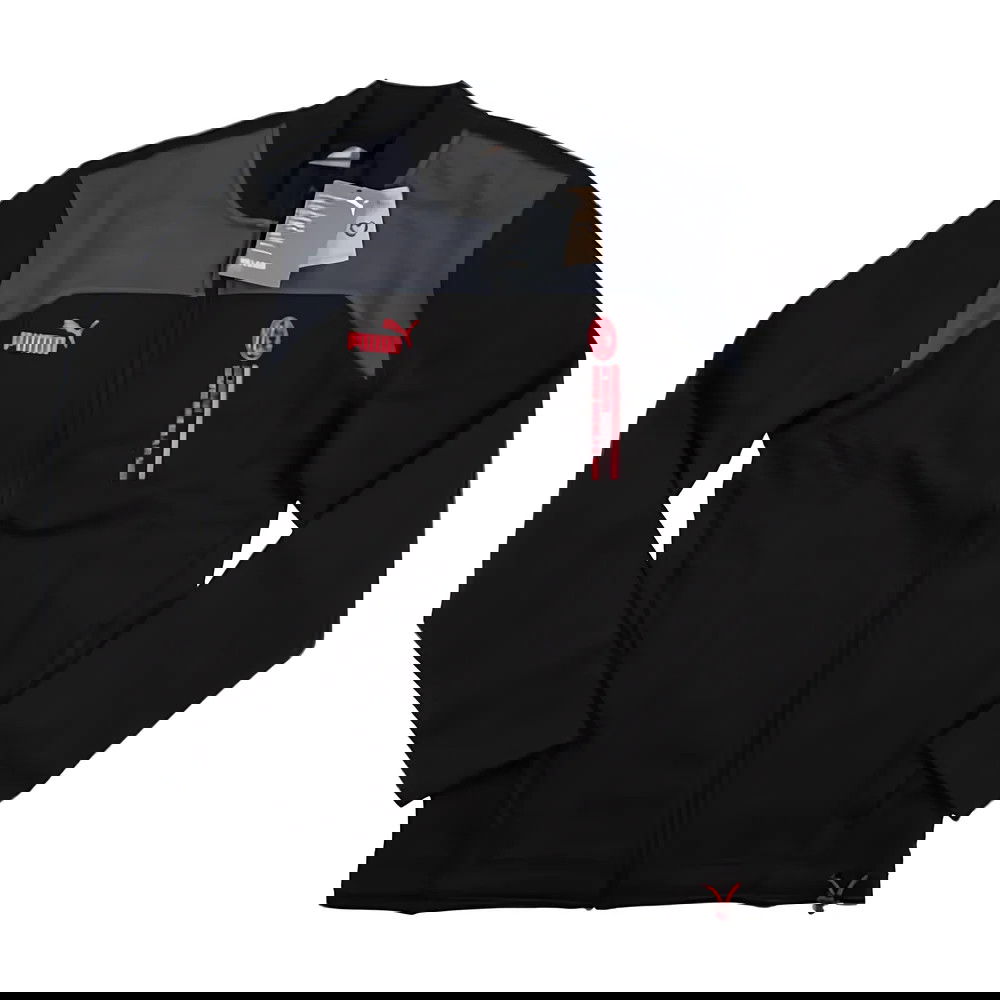 2023-2024 AC Milan FtblCulture Track Jacket (Black) 2023-2024 AC Milan FtblCulture Track Jacket (Black)