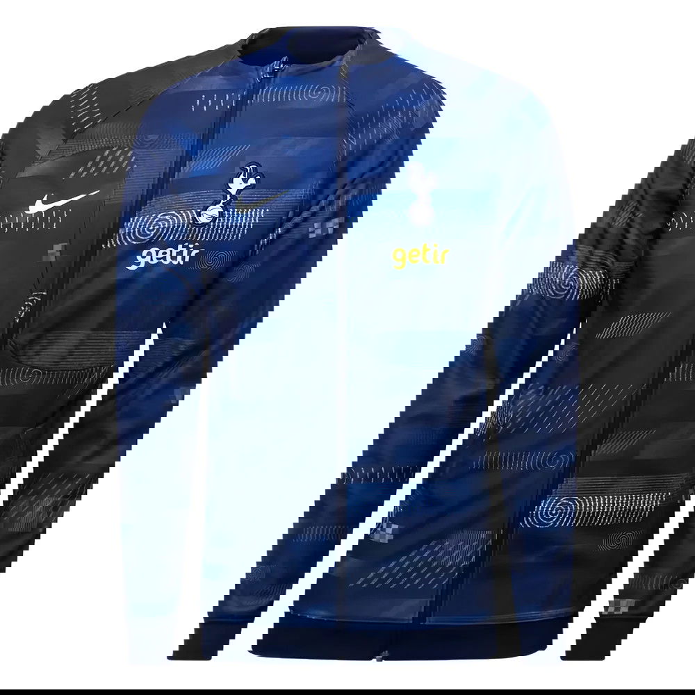 2023-2024 Tottenham Pro Anthem Jacket (Blue) 2023-2024 Tottenham Pro Anthem Jacket (Blue)