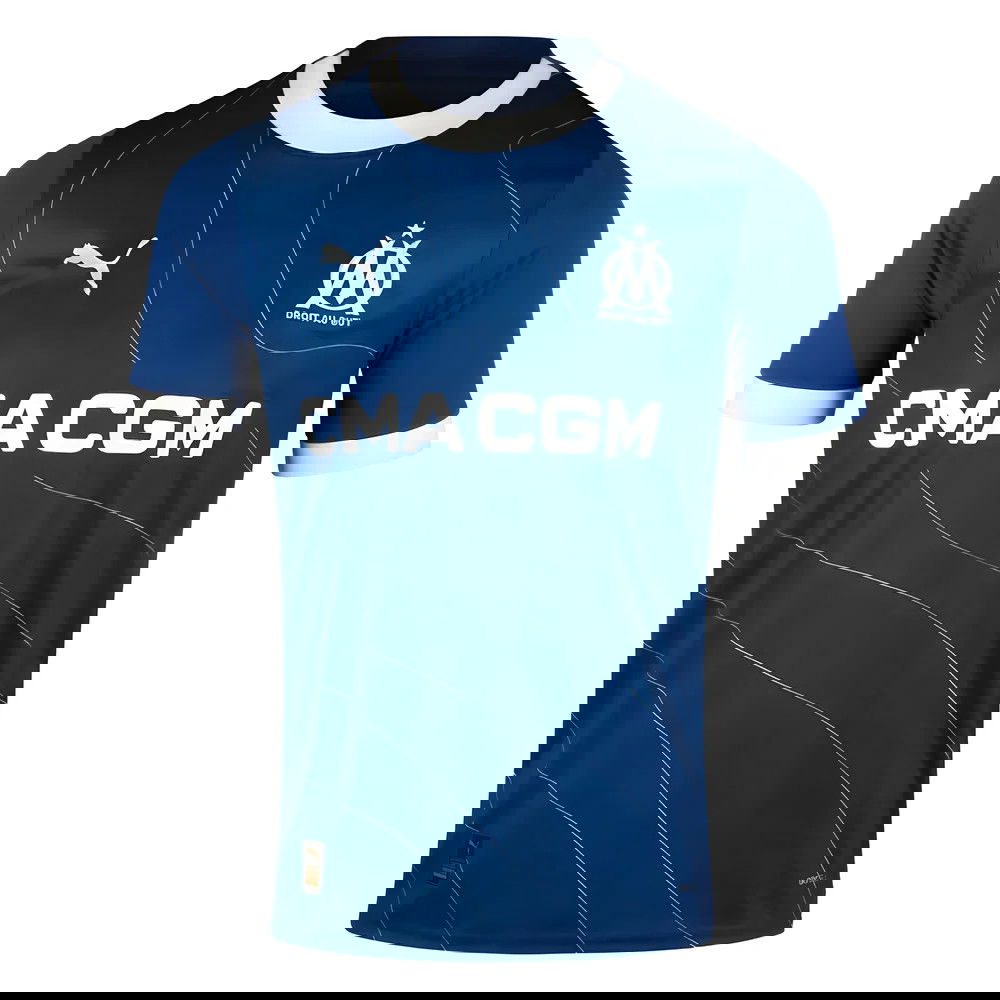 2023-2024 Marseille Away Shirt (Kids) 2023-2024 Marseille Away Shirt (Kids)