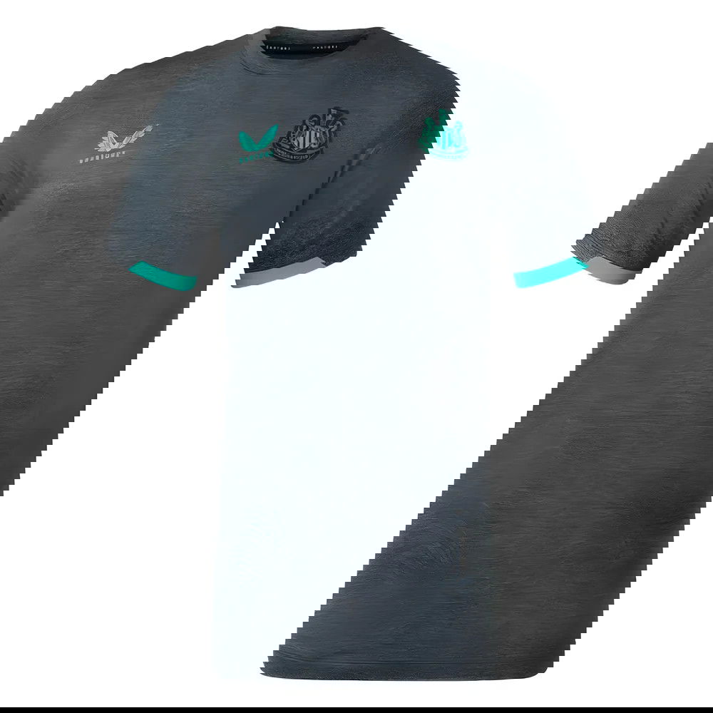 2023-2024 Newcastle Coaches Travel Tee (Black Marl) 2023-2024 Newcastle Coaches Travel Tee (Black Marl)