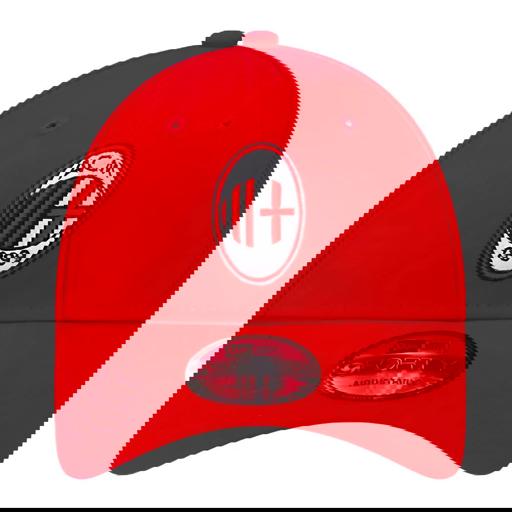 2023-2024 AC Milan Core 9Forty Adjustable Cap (Red) 2023-2024 AC Milan Core 9Forty Adjustable Cap (Red)