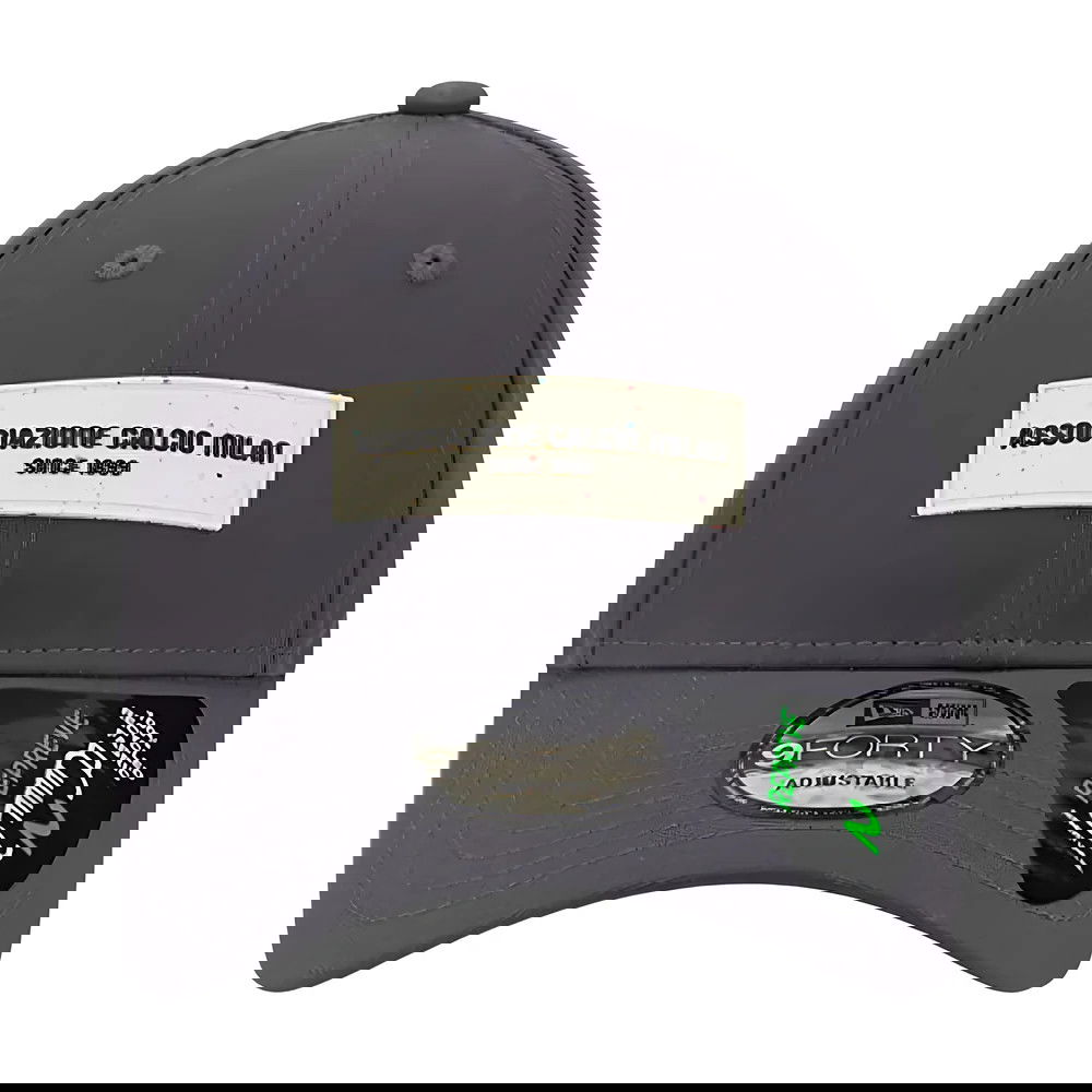 2023-2024 AC Milan Repreve 9FORTY Adjustable Cap (Dark Grey) 2023-2024 AC Milan Repreve 9FORTY Adjustable Cap (Dark Grey)