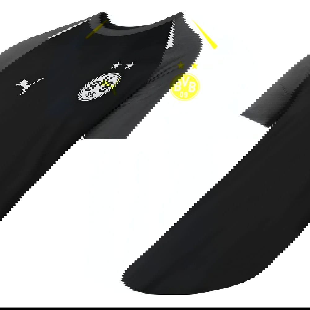 2023-2024 Borussia Dortmund Casuals Tee (Black) 2023-2024 Borussia Dortmund Casuals Tee (Black)