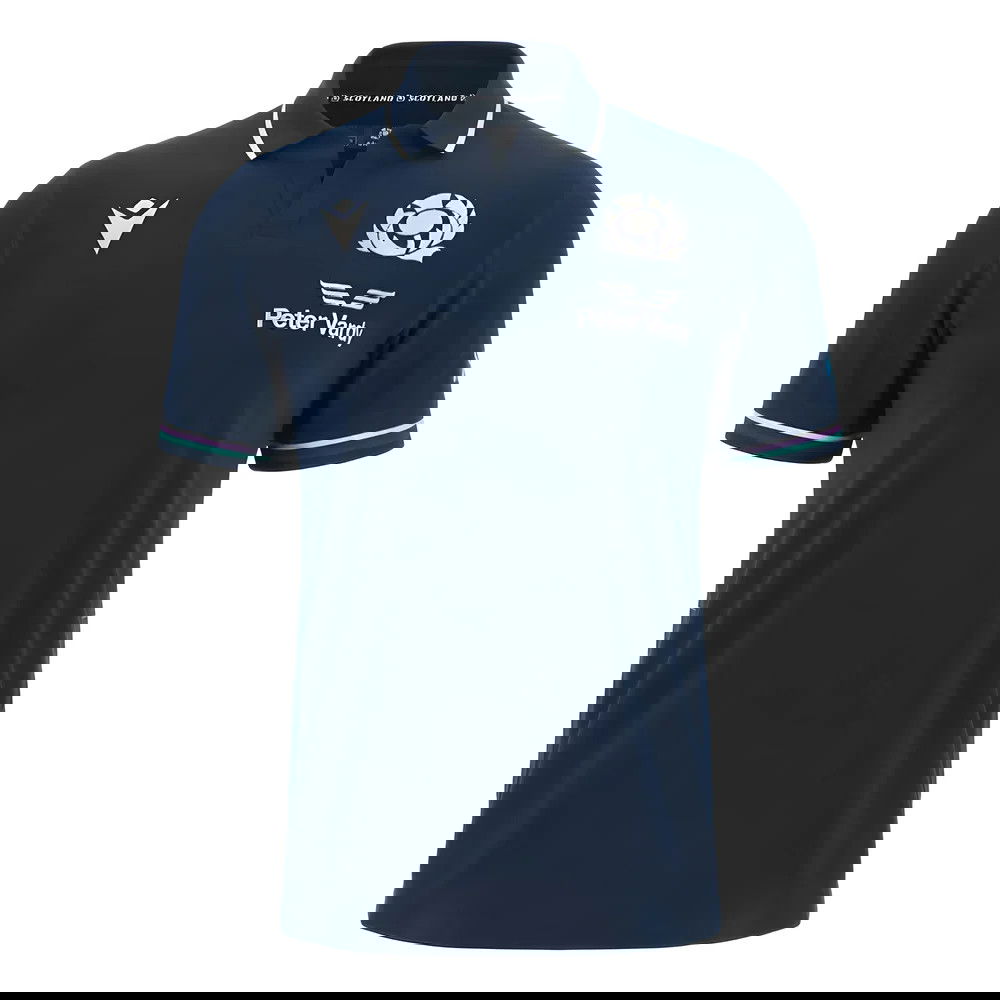 2023-2024 Scotland Home Cotton Rugby Shirt 2023-2024 Scotland Home Cotton Rugby Shirt
