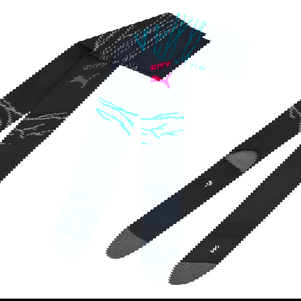 2023-2024 Man City Third Socks (Navy) 2023-2024 Man City Third Socks (Navy)