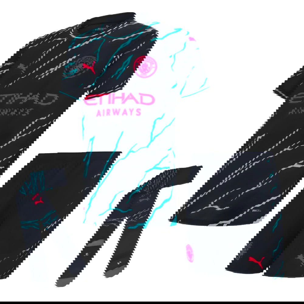 2023-2024 Man City Third Mini Kit 2023-2024 Man City Third Mini Kit