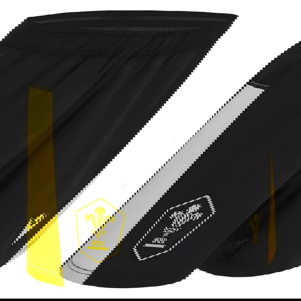 2023-2024 Wales Rugby Away Shorts (Black) 2023-2024 Wales Rugby Away Shorts (Black)