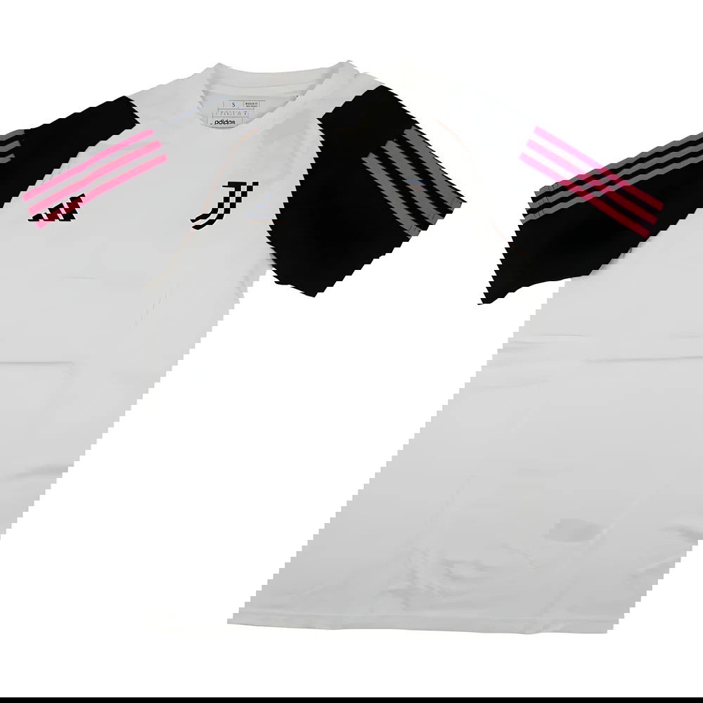 2023-2024 Juventus Cotton Tee (White) 2023-2024 Juventus Cotton Tee (White)