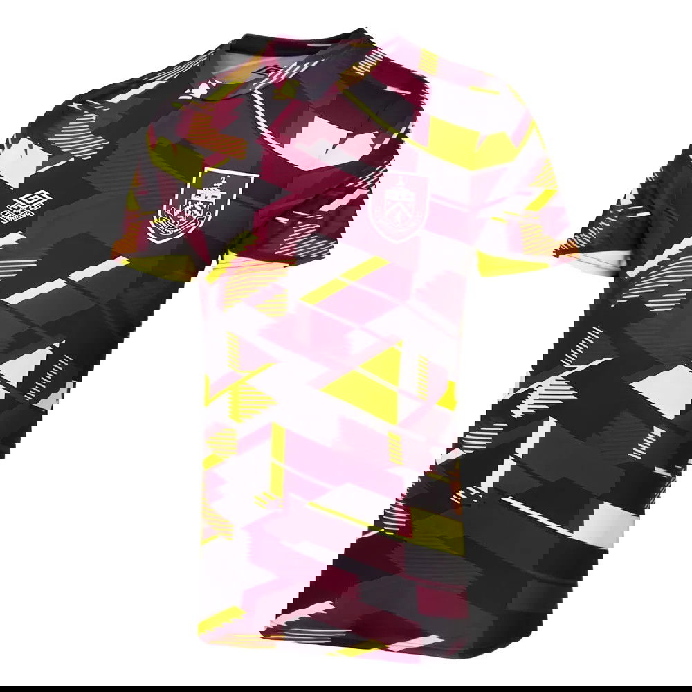 2023-2024 Burnley Warm Up Jersey (New Claret) 2023-2024 Burnley Warm Up Jersey (New Claret)