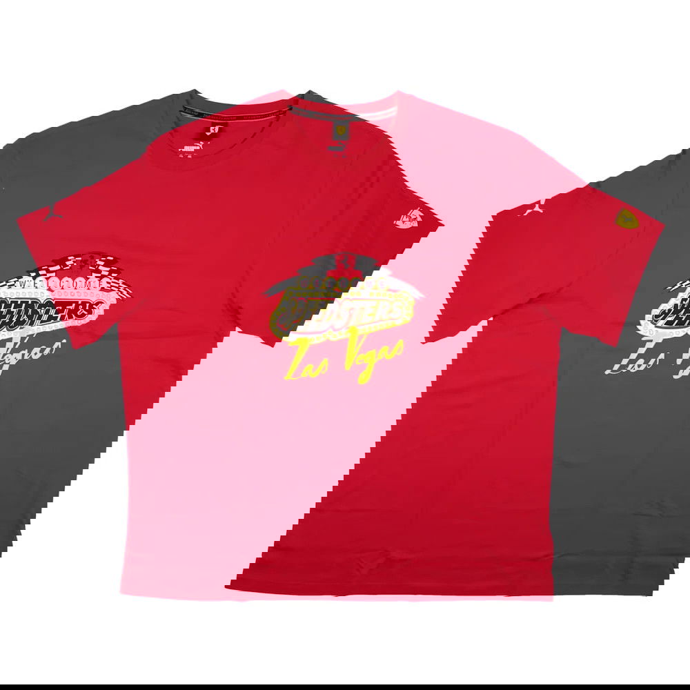 2023 Ferrari Race Garage Crew Las Vegas Tee (Red) 2023 Ferrari Race Garage Crew Las Vegas Tee (Red)