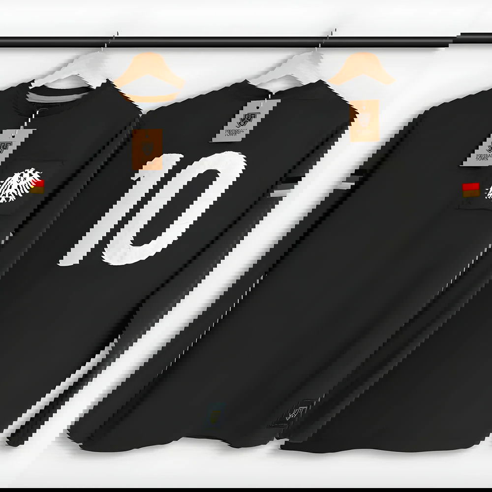 Germany Die Adler Away Number 10 LS Retro Shirt Germany Die Adler Away Number 10 LS Retro Shirt