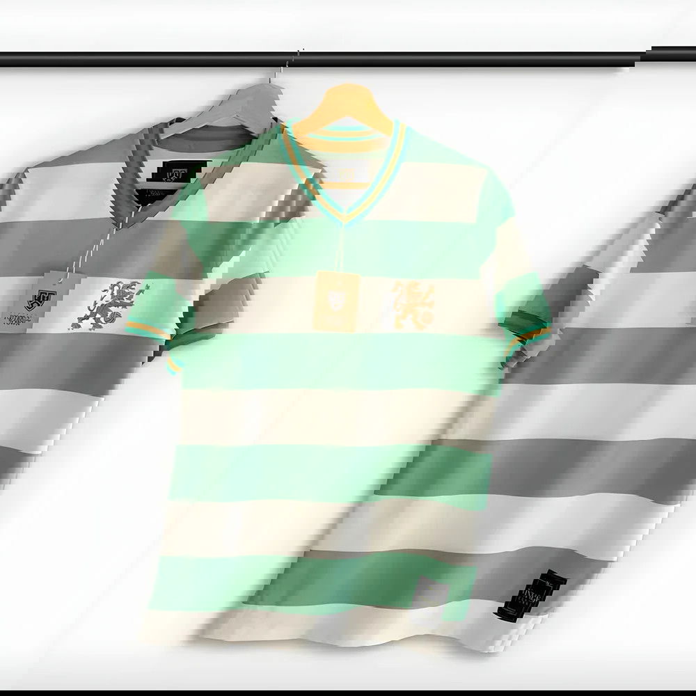 Lisbon O Leao Home Retro Football Shirt Lisbon O Leao Home Retro Football Shirt