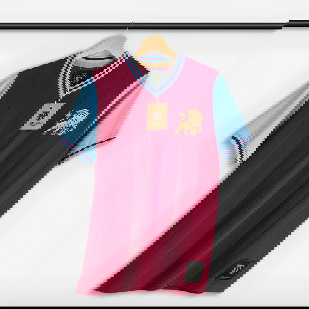 The Villan Home Retro Football Shirt The Villan Home Retro Football Shirt