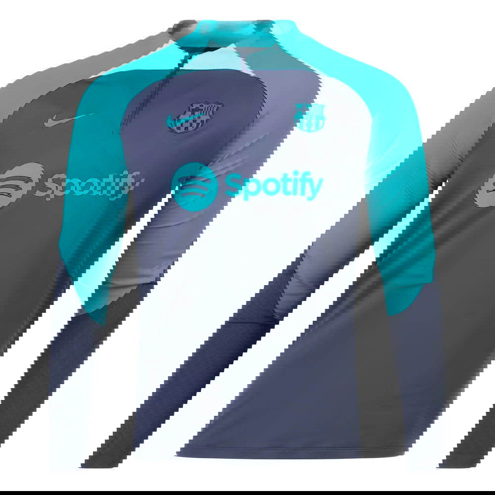 2023-2024 Barcelona Drill Top (Thunder) 2023-2024 Barcelona Drill Top (Thunder)