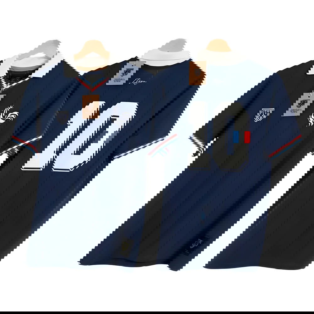 France Zidane Home Tribute Football Shirt France Zidane Home Tribute Football Shirt