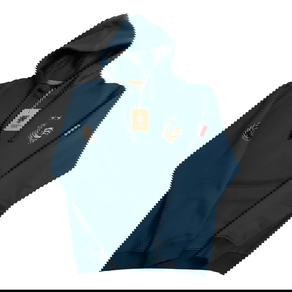 France Retro Football Hoodie Les Bleus France Retro Football Hoodie Les Bleus