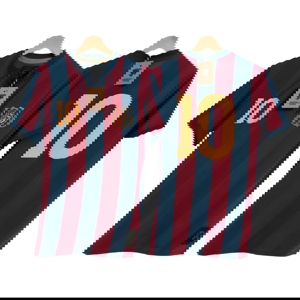 Barcelona Messi Retro Shirt with Laces L'Escut Barcelona Messi Retro Shirt with Laces L'Escut