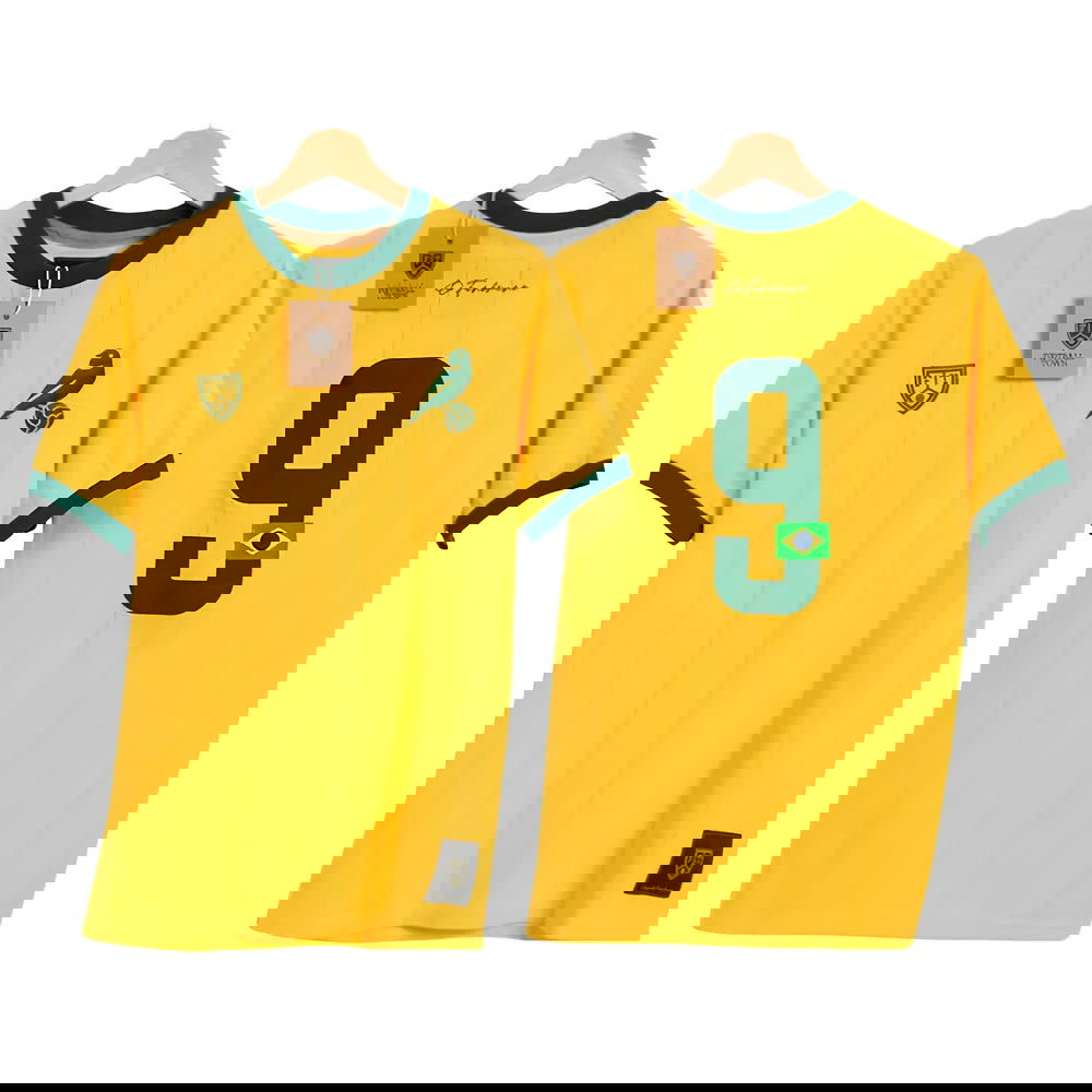 Brazil Ronaldo Tribute O Fenomeno Football Shirt Brazil Ronaldo Tribute O Fenomeno Football Shirt