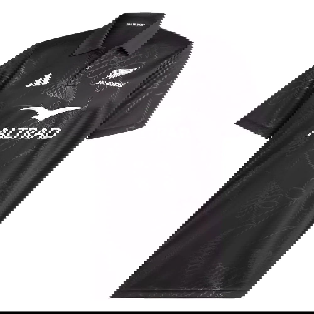 2023-2024 New Zealand All Blacks Rugby Supporters Polo Shirt (Black) 2023-2024 New Zealand All Blacks Rugby Supporters Polo Shirt (Black)