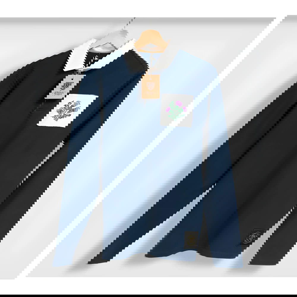 Scotland Thistle Home Cotton Retro Rugby Jersey Scotland Thistle Home Cotton Retro Rugby Jersey