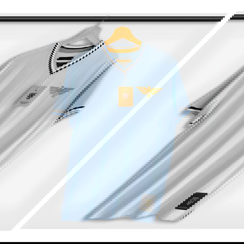 Lazio Aquila Home Retro Football Shirt Lazio Aquila Home Retro Football Shirt