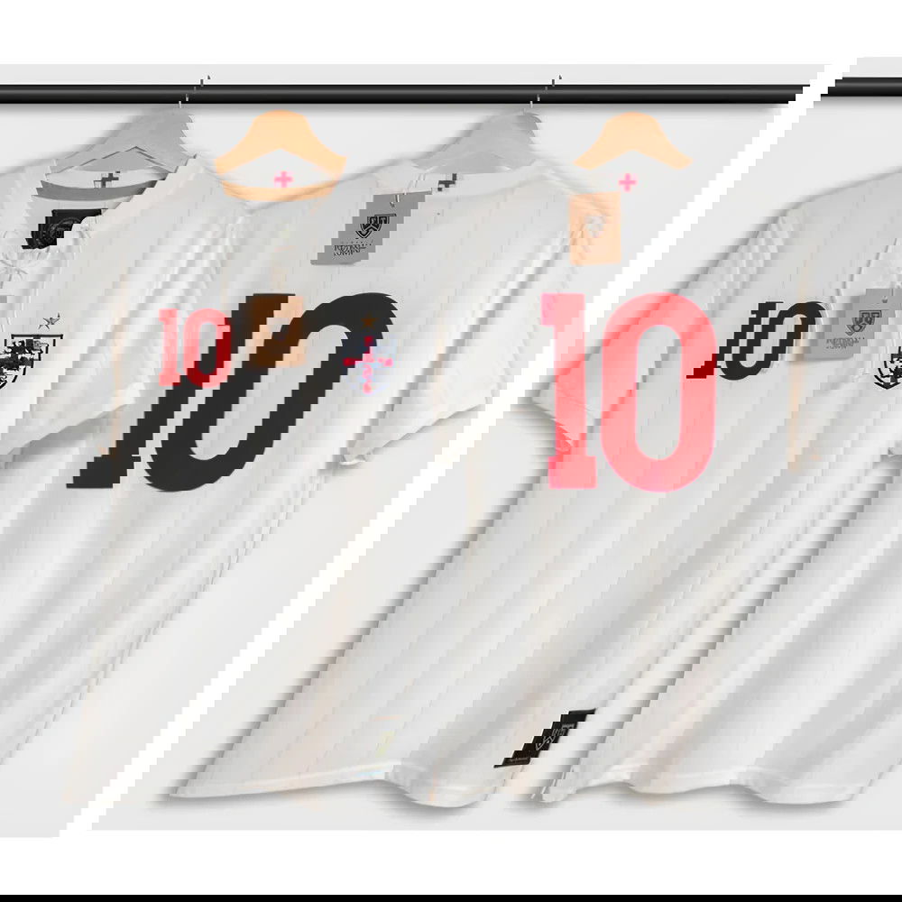 England Harry Kane Retro Shirt with Laces The Lions Cross England Harry Kane Retro Shirt with Laces The Lions Cross