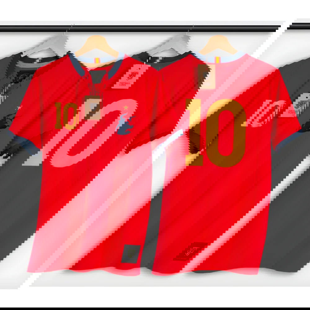 Spain Retro Shirt with Laces El Toro Spain Retro Shirt with Laces El Toro