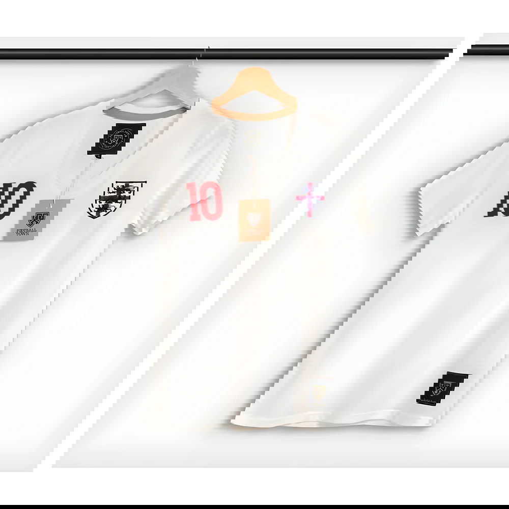 England The Lions Cross 10 Retro Shirt (Womens) England The Lions Cross 10 Retro Shirt (Womens)