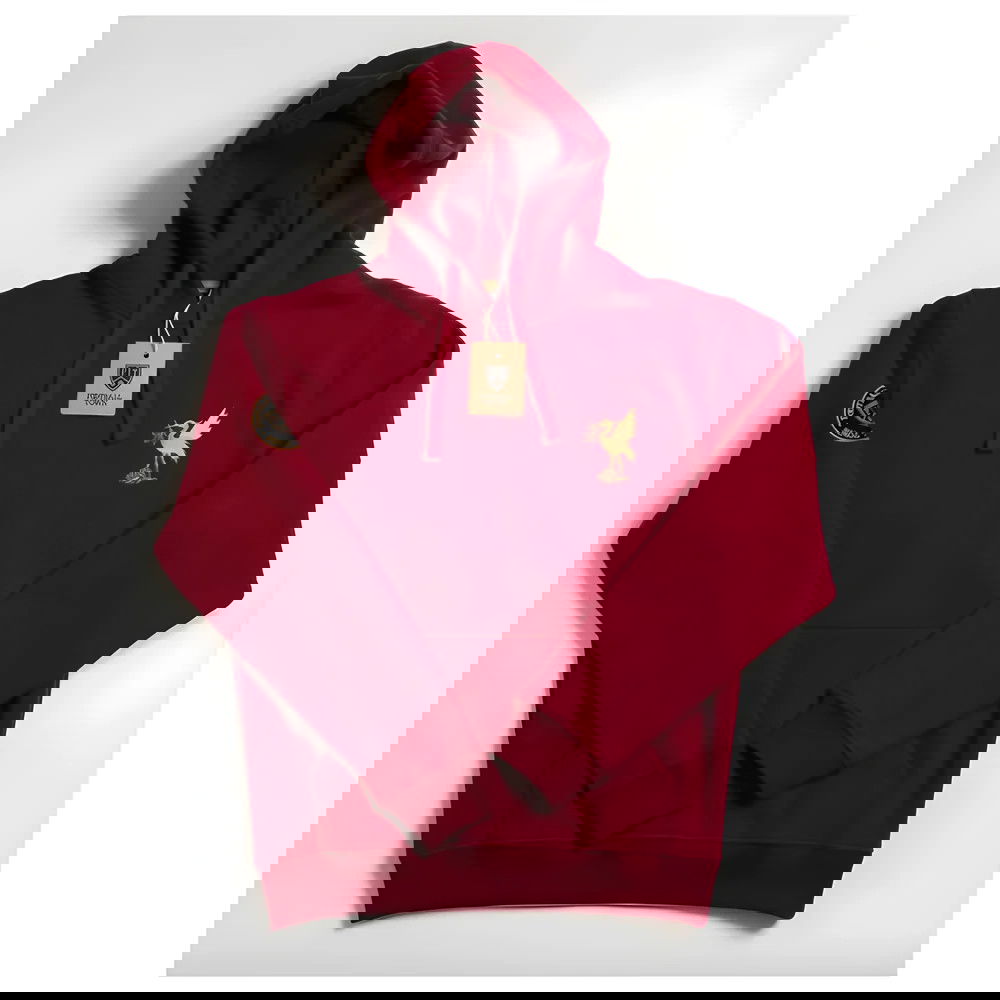 Liverpool The Bird Retro Football Hoodie (Red) Liverpool The Bird Retro Football Hoodie (Red)