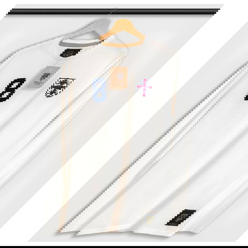 England The Lions Cross 8 White Long Sleeves England The Lions Cross 8 White Long Sleeves