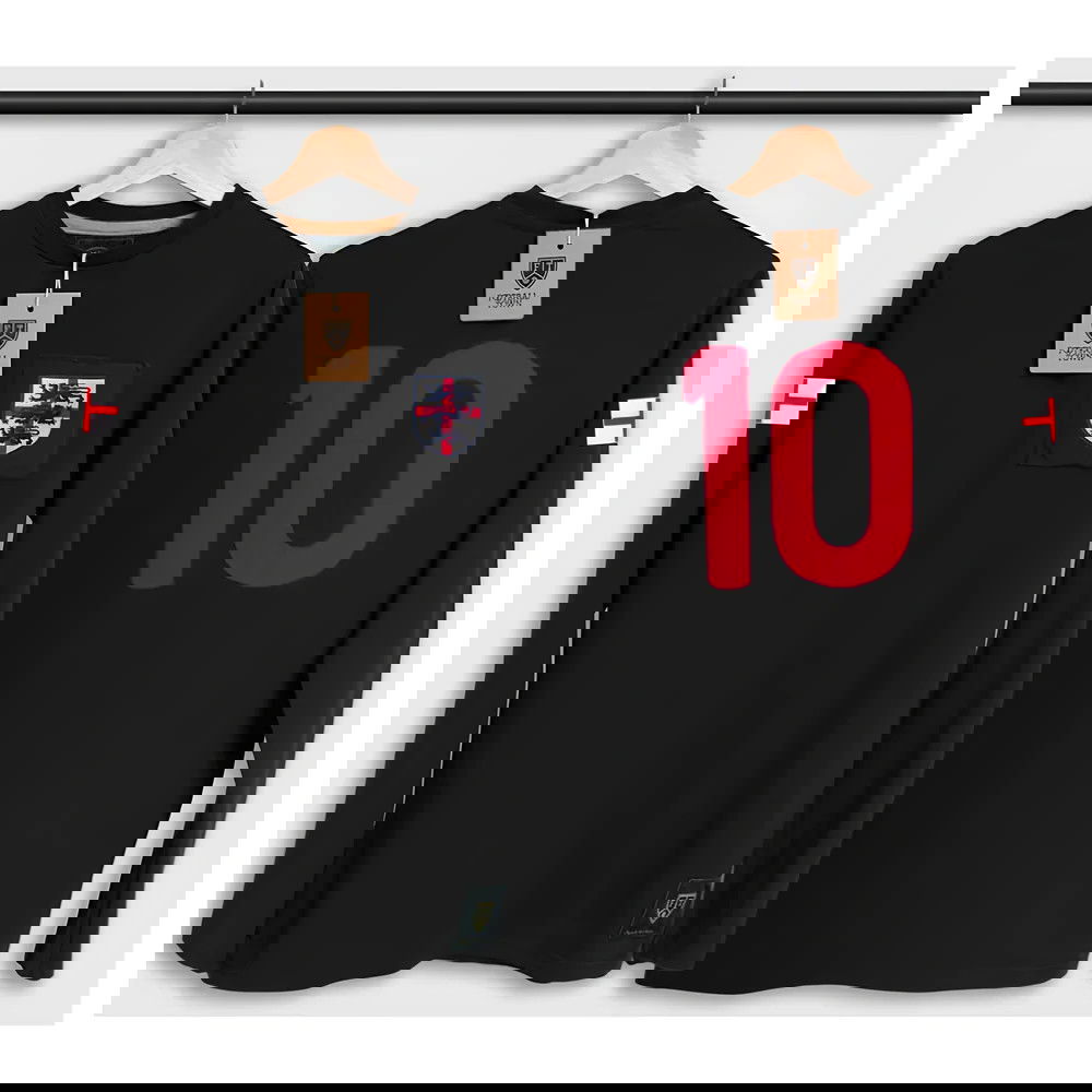 England The Lions Cross Black Number 10 England The Lions Cross Black Number 10