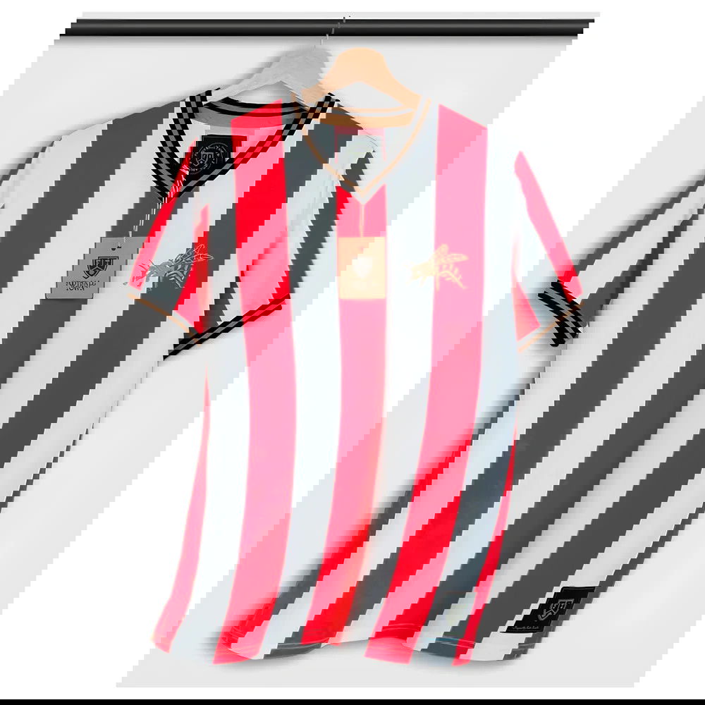 Brentford The Bee Home Retro Football Shirt Brentford The Bee Home Retro Football Shirt