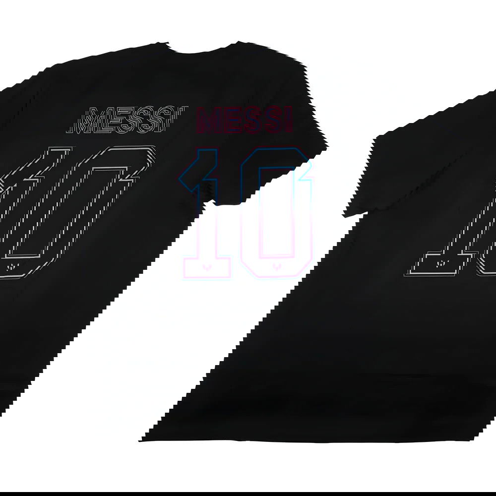 2023-2024 Inter Miami Messi No10 T-Shirt (Black) 2023-2024 Inter Miami Messi No10 T-Shirt (Black)