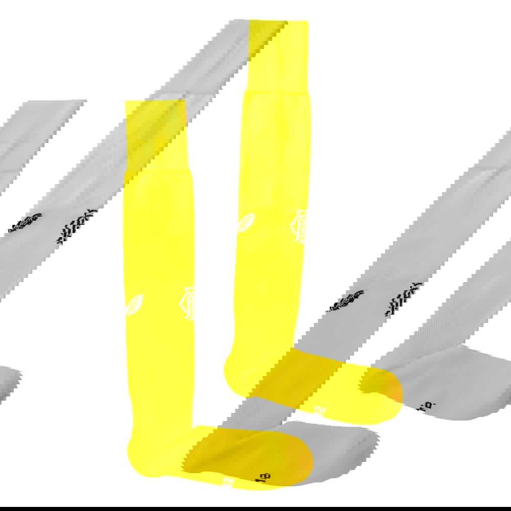 2023-2024 Rangers Goalkeeper Home Sock (Yellow) 2023-2024 Rangers Goalkeeper Home Sock (Yellow)