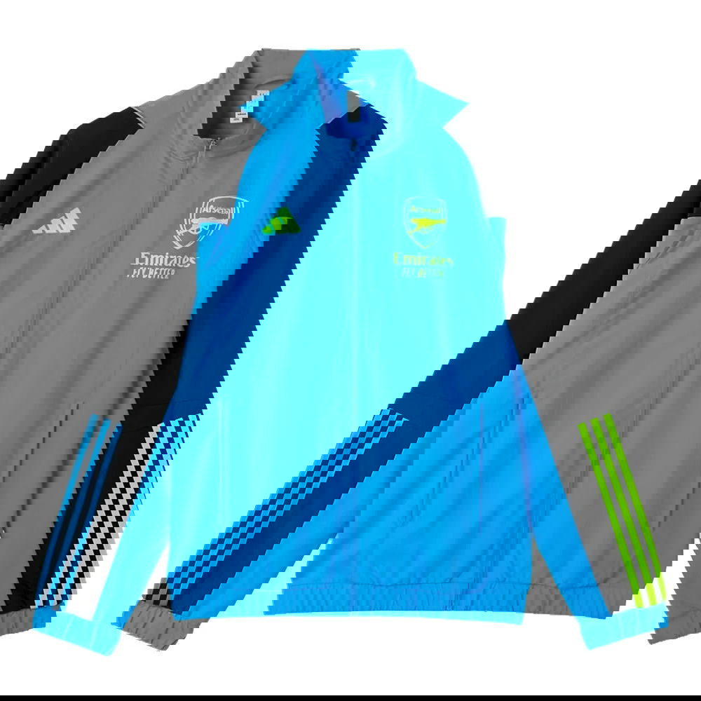 2023-2024 Arsenal Presentation Jacket (Pulse Blue) 2023-2024 Arsenal Presentation Jacket (Pulse Blue)
