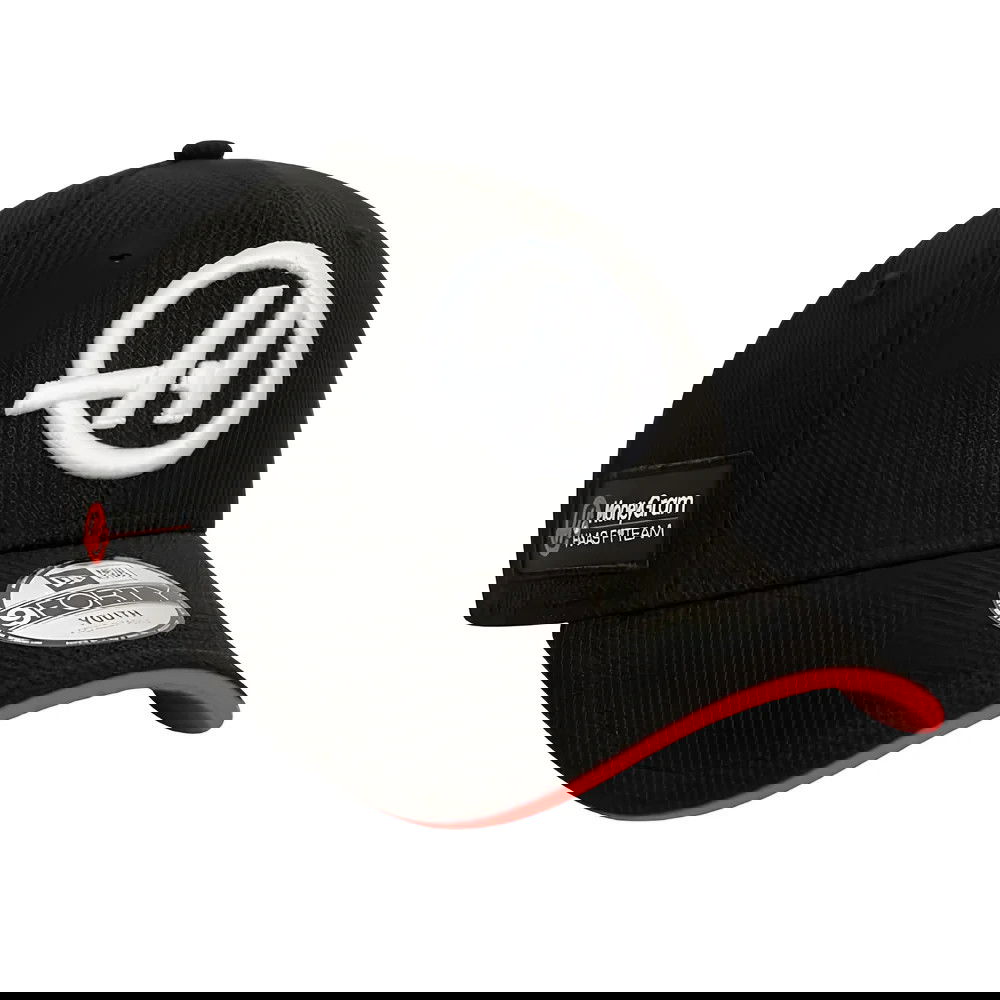 2024 Haas Team 9Forty Kids Cap (Black) - Youth 2024 Haas Team 9Forty Kids Cap (Black) - Youth