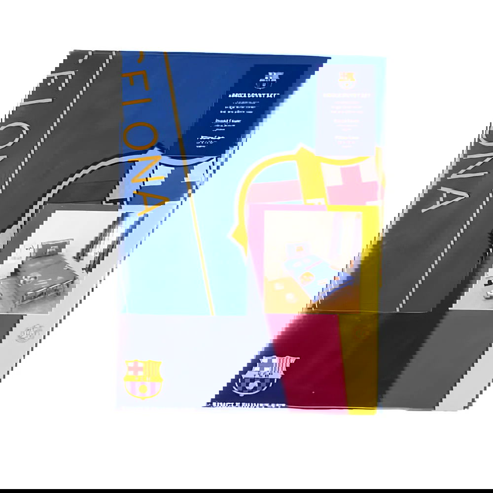 Barcelona Patch Single Duvet Set Barcelona Patch Single Duvet Set