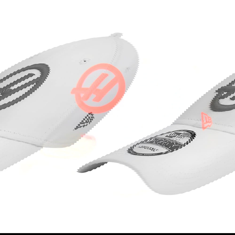 2024 Haas F1 Team Essential Cap (White) 2024 Haas F1 Team Essential Cap (White)
