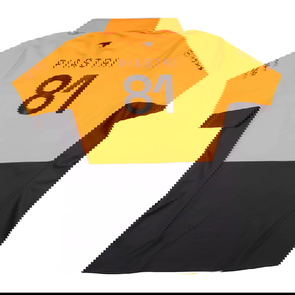 2024 McLaren Oscar Piastri Replica Polo Shirt - Autumn Glory (Womens) 2024 McLaren Oscar Piastri Replica Polo Shirt - Autumn Glory (Womens)