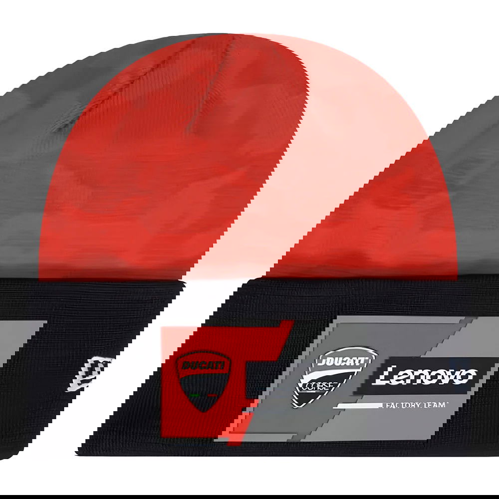 Ducati Team Camo EB Cuff Beanie (Scarlet) Ducati Team Camo EB Cuff Beanie (Scarlet)