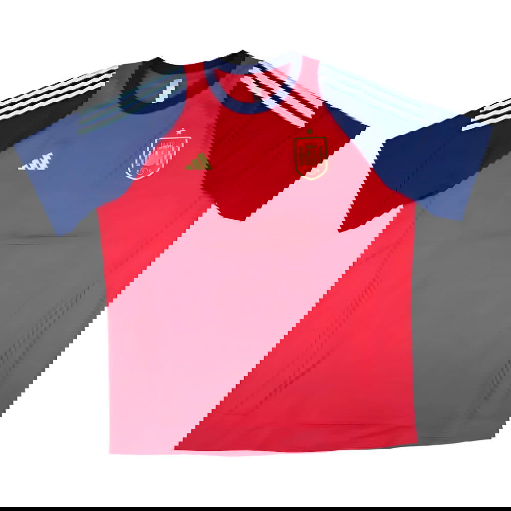 2024-2025 Spain Training Tee (Red) 2024-2025 Spain Training Tee (Red)