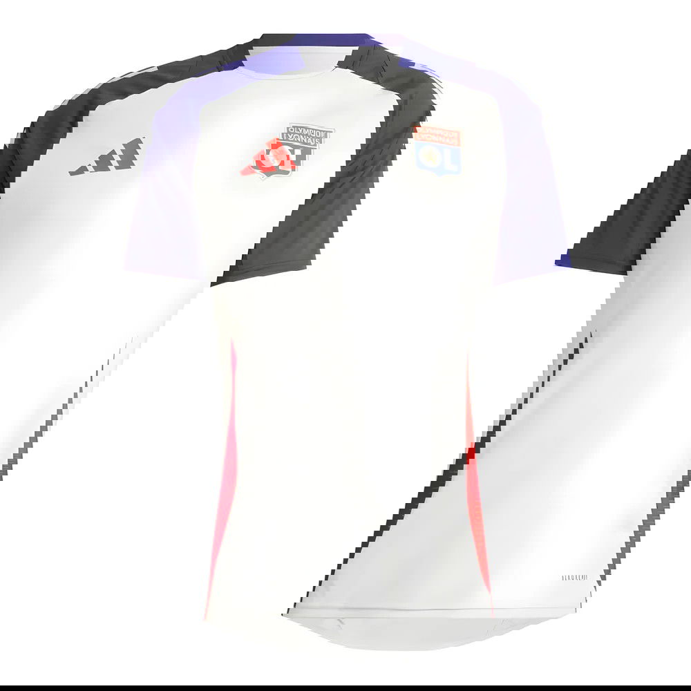 2024-2025 Olympique Lyon Training Jersey (White Tint) 2024-2025 Olympique Lyon Training Jersey (White Tint)