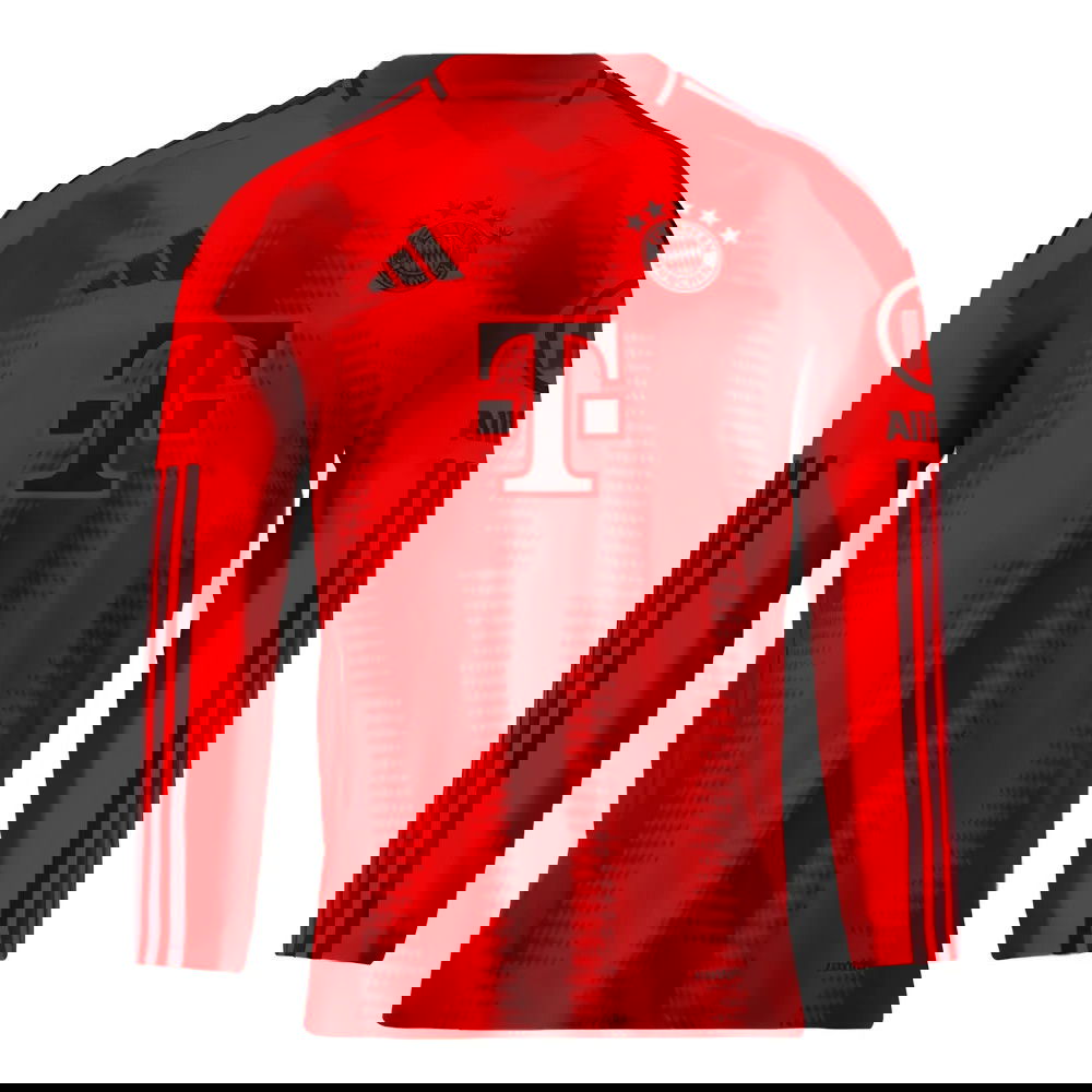 2024-2025 Bayern Munich Long Sleeve Home Shirt (Kids) 2024-2025 Bayern Munich Long Sleeve Home Shirt (Kids)