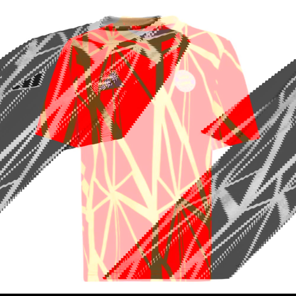 2024-2025 Bayern Munich Pre-Match Shirt (Red) - Kids 2024-2025 Bayern Munich Pre-Match Shirt (Red) - Kids