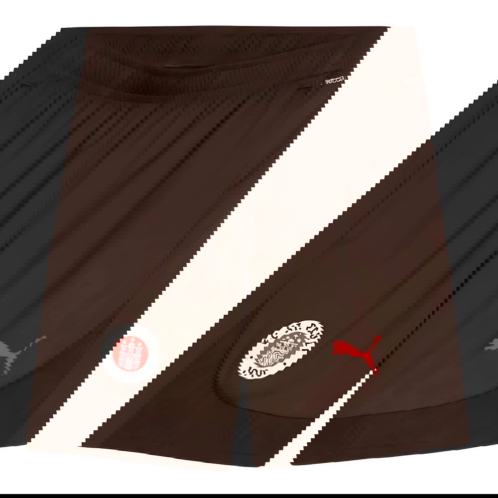 2024-2025 St Pauli Training Shorts (Dark Chocolate) 2024-2025 St Pauli Training Shorts (Dark Chocolate)