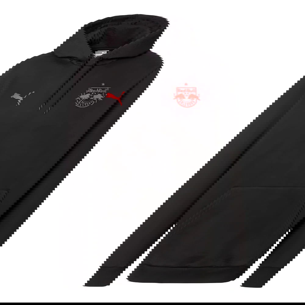 2024-2025 Red Bull Salzburg ESS Hoody FL (Black) 2024-2025 Red Bull Salzburg ESS Hoody FL (Black)