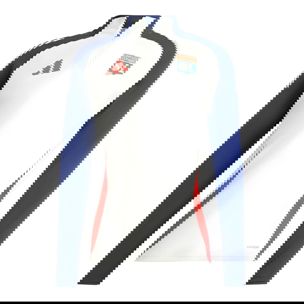 2024-2025 Olympique Lyon Training Top (White Tint) 2024-2025 Olympique Lyon Training Top (White Tint)