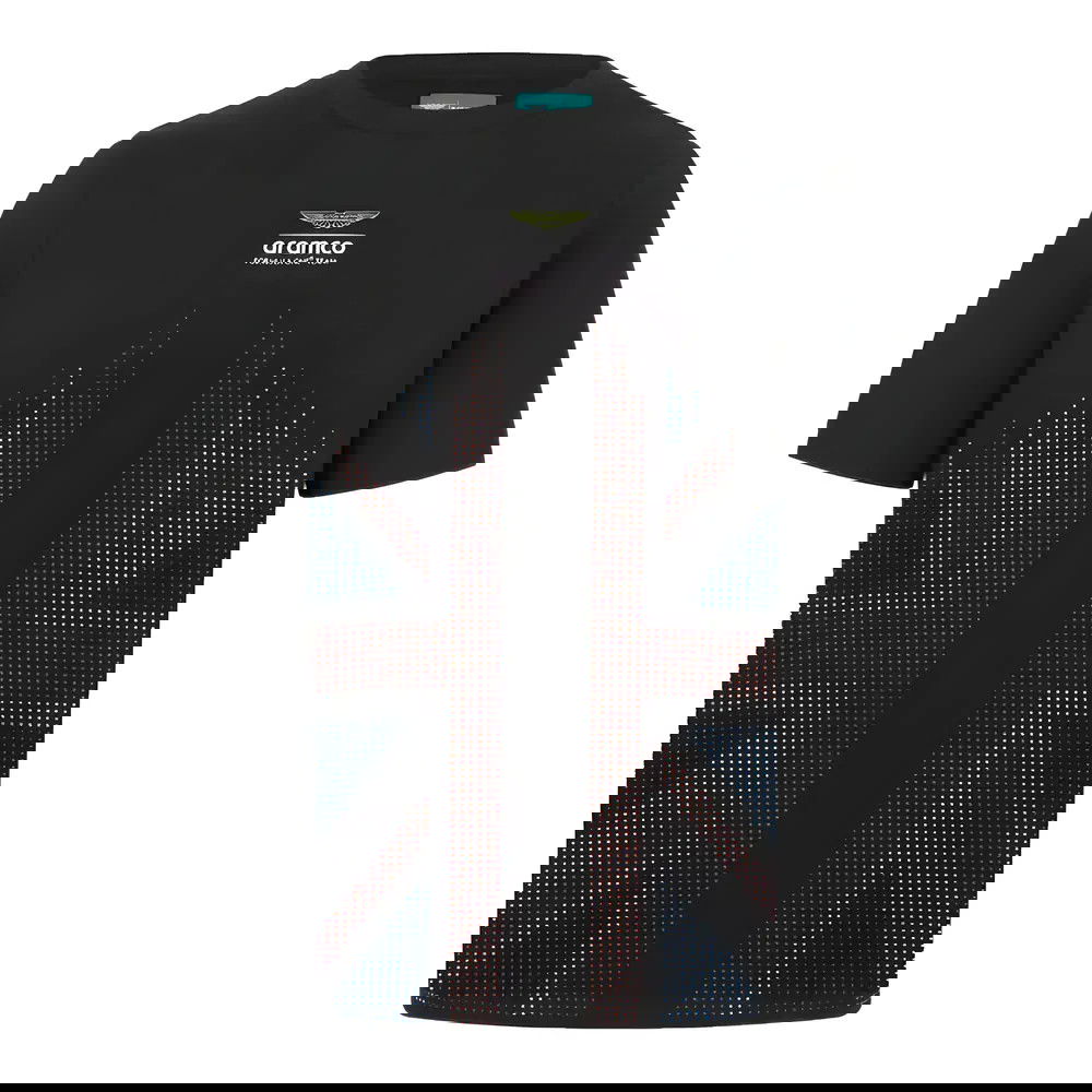 2024 Aston Martin F1 Silverstone Graphic Tee (Black) 2024 Aston Martin F1 Silverstone Graphic Tee (Black)