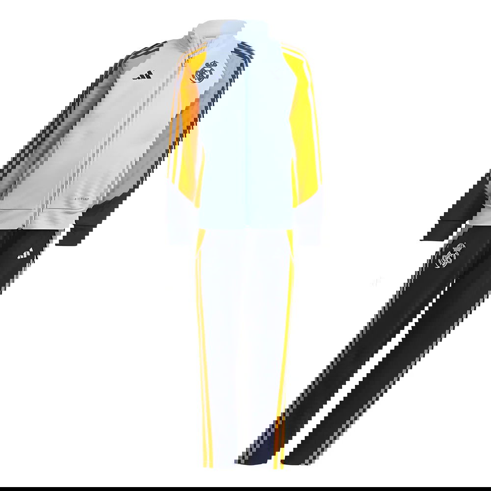 2024-2025 Real Madrid Tracksuit (Glow Blue) - Infants 2024-2025 Real Madrid Tracksuit (Glow Blue) - Infants