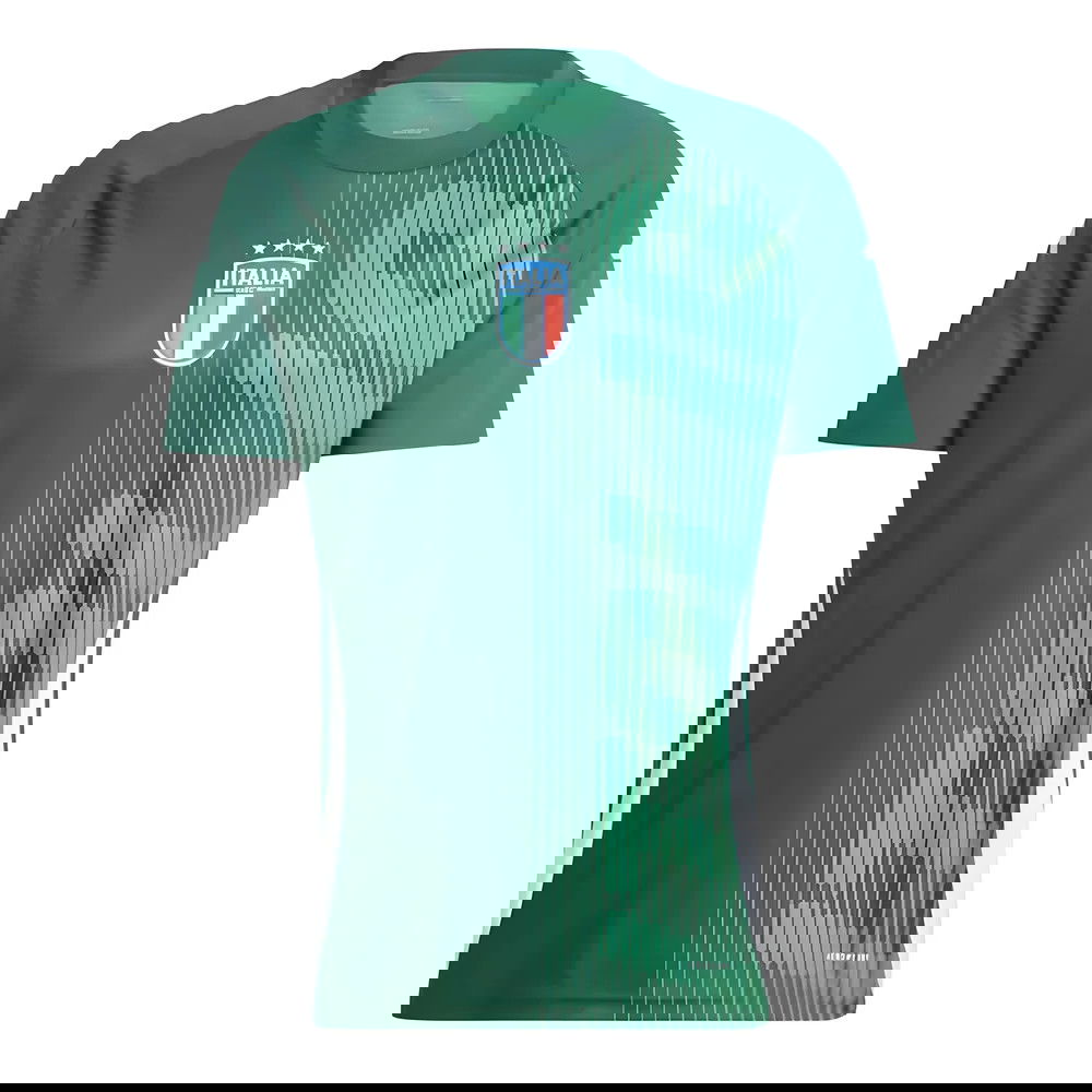 2024-2025 Italy Pre-Match Shirt (Green) 2024-2025 Italy Pre-Match Shirt (Green)